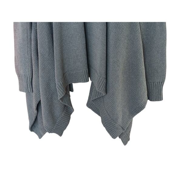 KF KaufmanFranco Collective Gray Knit Cardigan Sweater XS Oversized - Picture 12 of 16